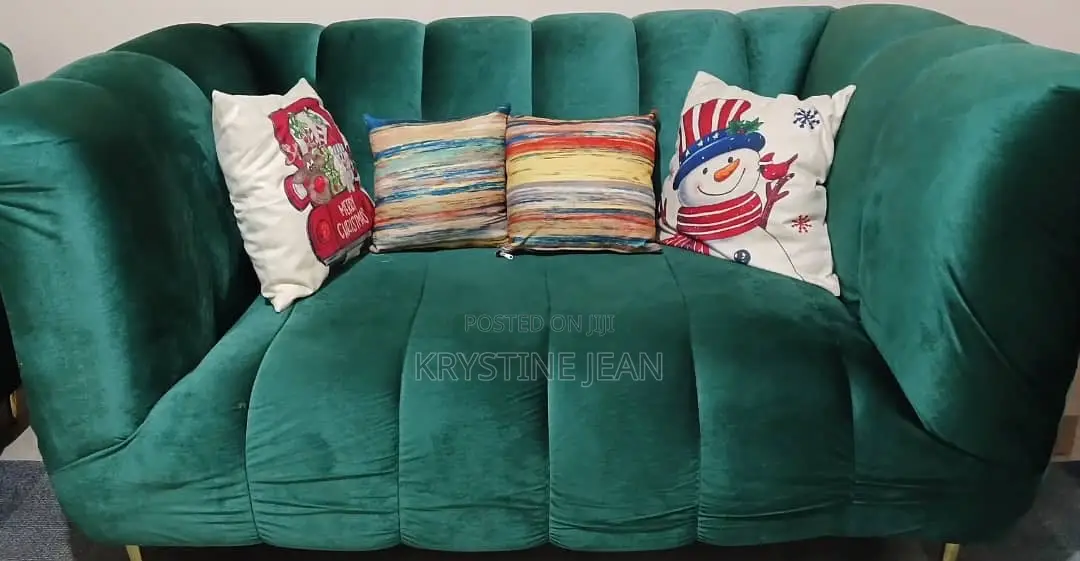 5 Seater Emerald Bubble Sofa