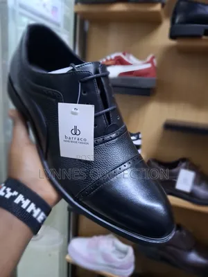New Style All Black Official Leather Shoes - Premium Formal Footwear