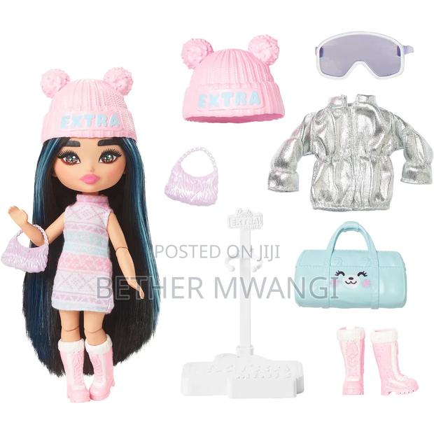 Barbie Extra Fly Minis Dolls - Winter Doll - thumbnail 2