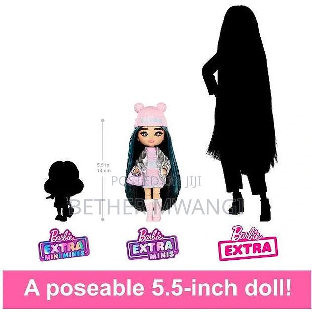 Barbie Extra Fly Minis Dolls - Winter Doll - thumbnail 4