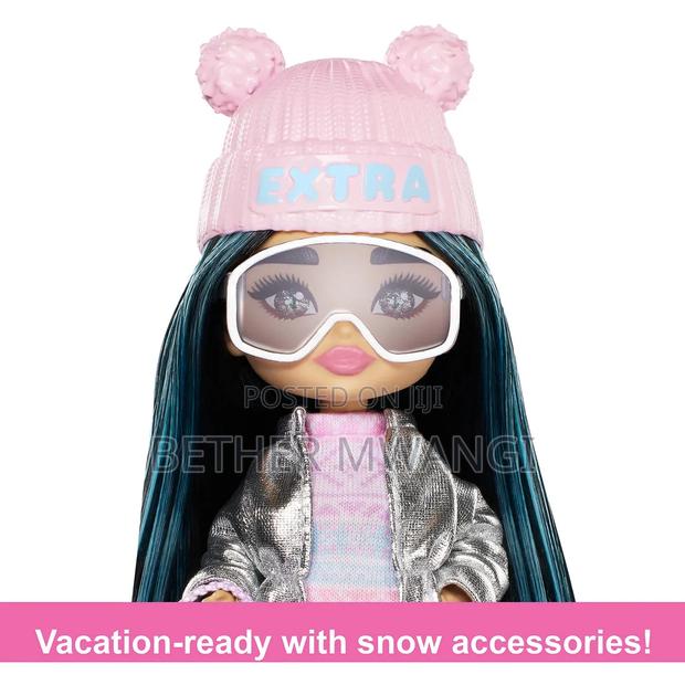 Barbie Extra Fly Minis Dolls - Winter Doll - thumbnail 5