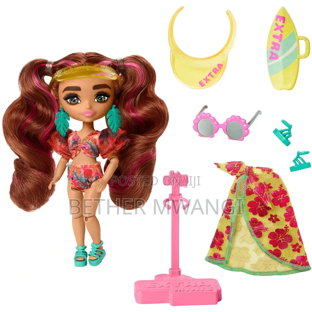 Barbie Extra Fly Mini Dolls - Beach Doll