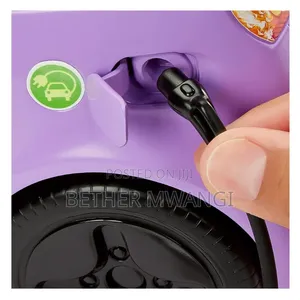 Barbie Electric Vehicle With Charging Station