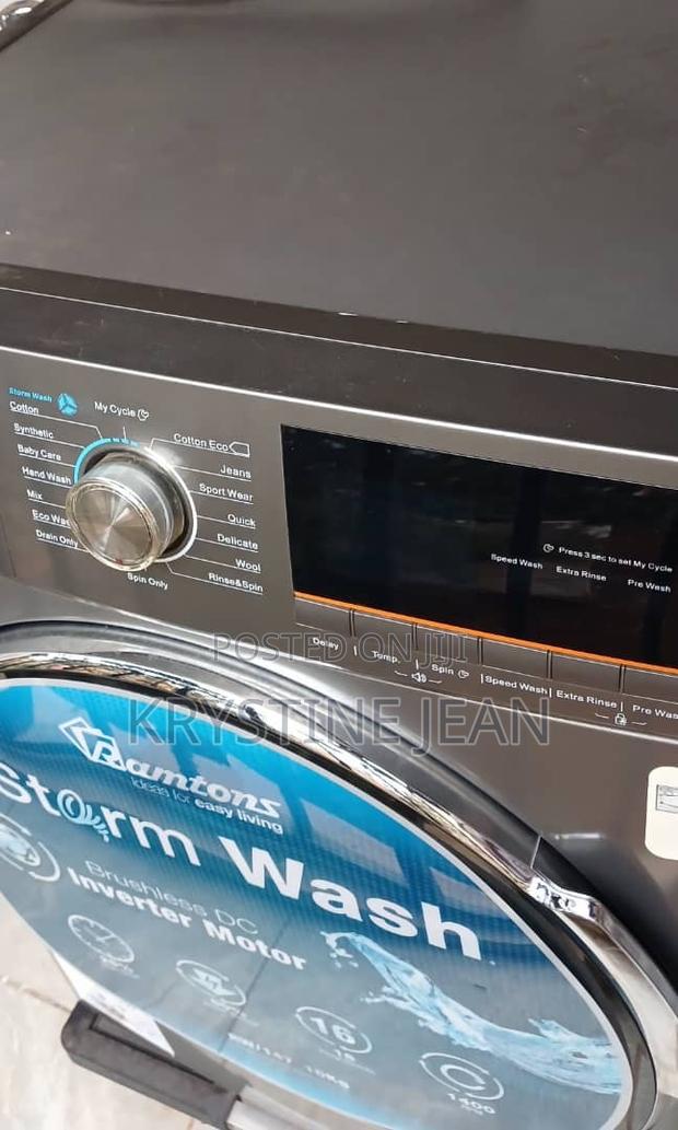 Ramtons 10kg Front Load Washing Machine - thumbnail 3
