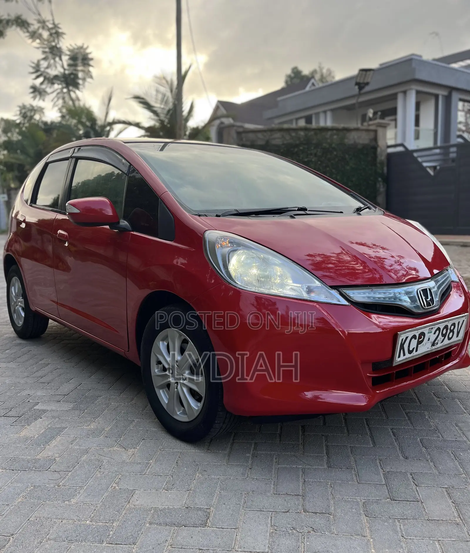 Honda Fit 2011 Red