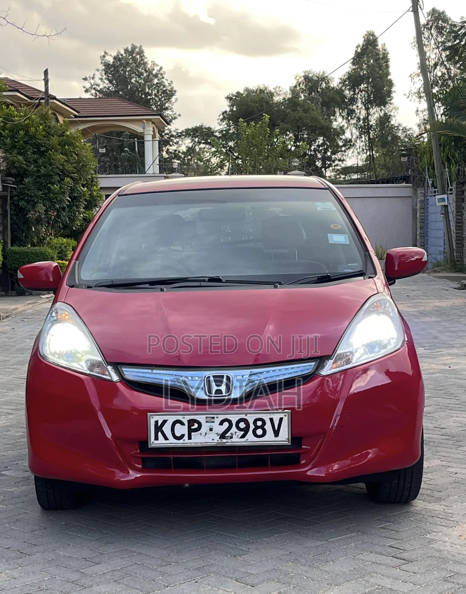 Honda Fit 2011 Red