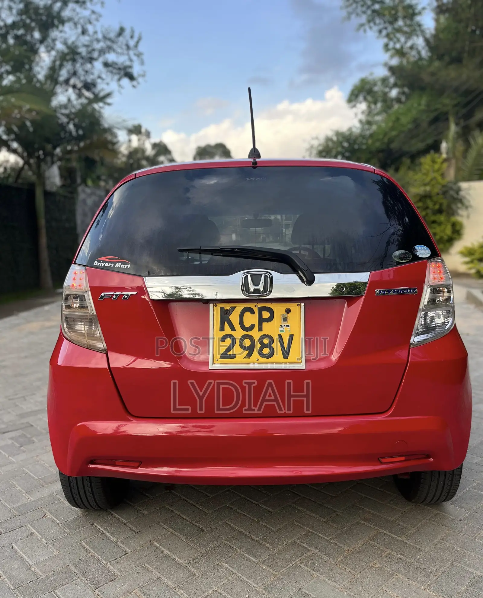 Honda Fit 2011 Red