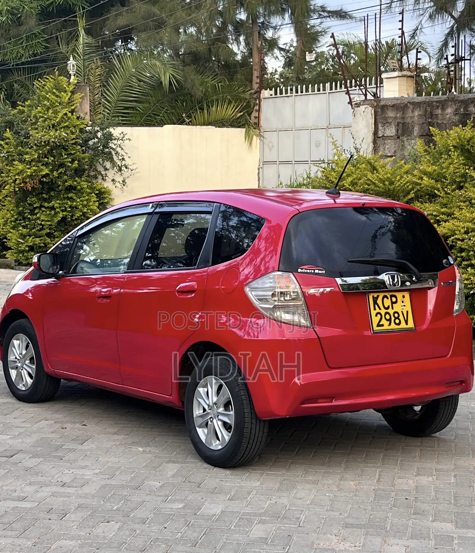 Honda Fit 2011 Red