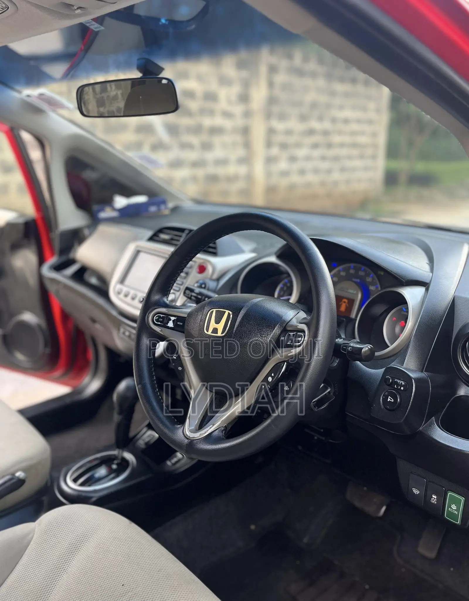 Honda Fit 2011 Red