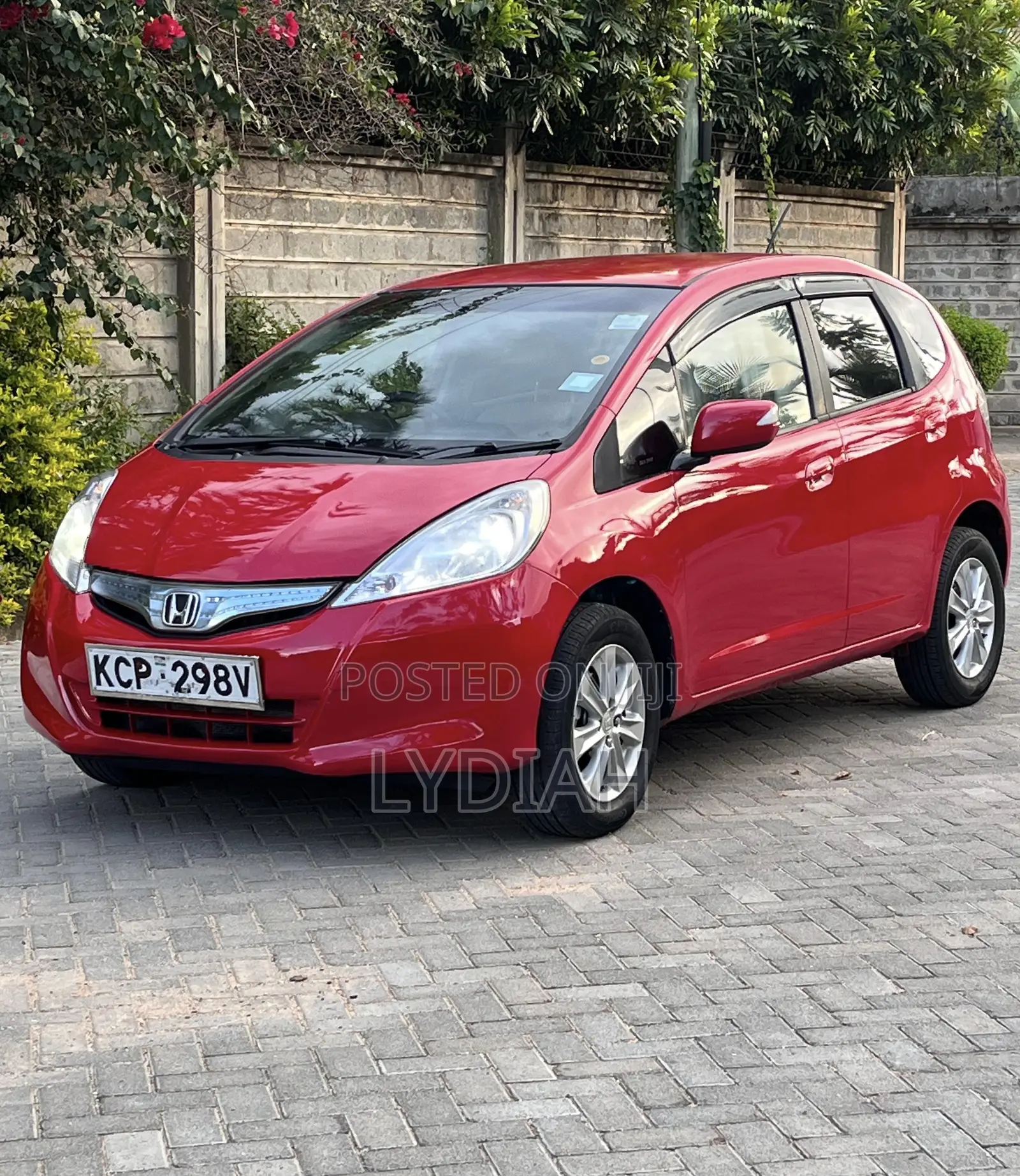 Honda Fit 2011 Red