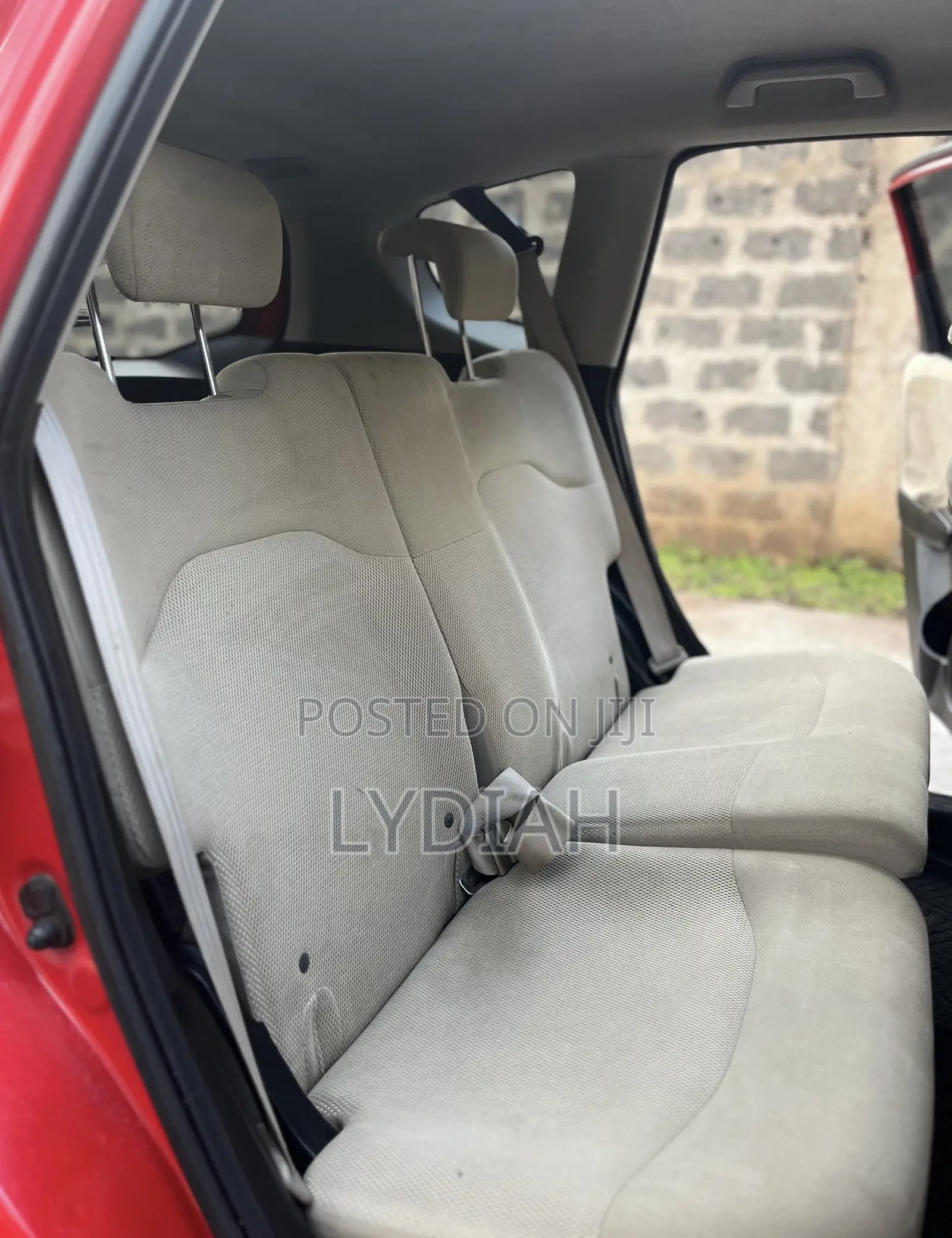 Honda Fit 2011 Red