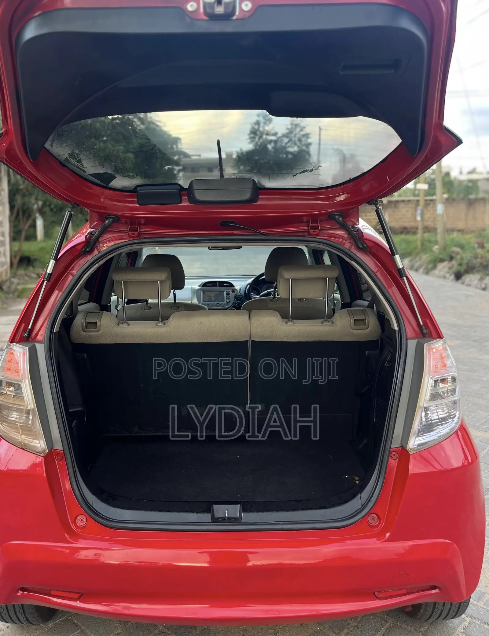 Honda Fit 2011 Red