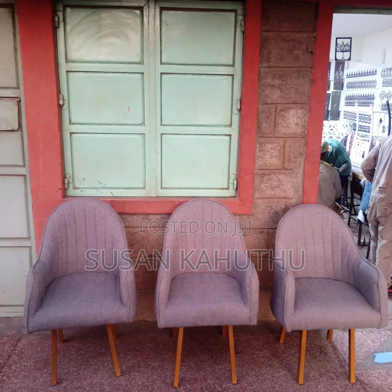 Mauve Pink Svelte Parlour Seats