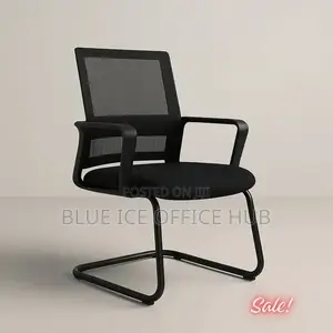 Black Mesh Visitor Chair