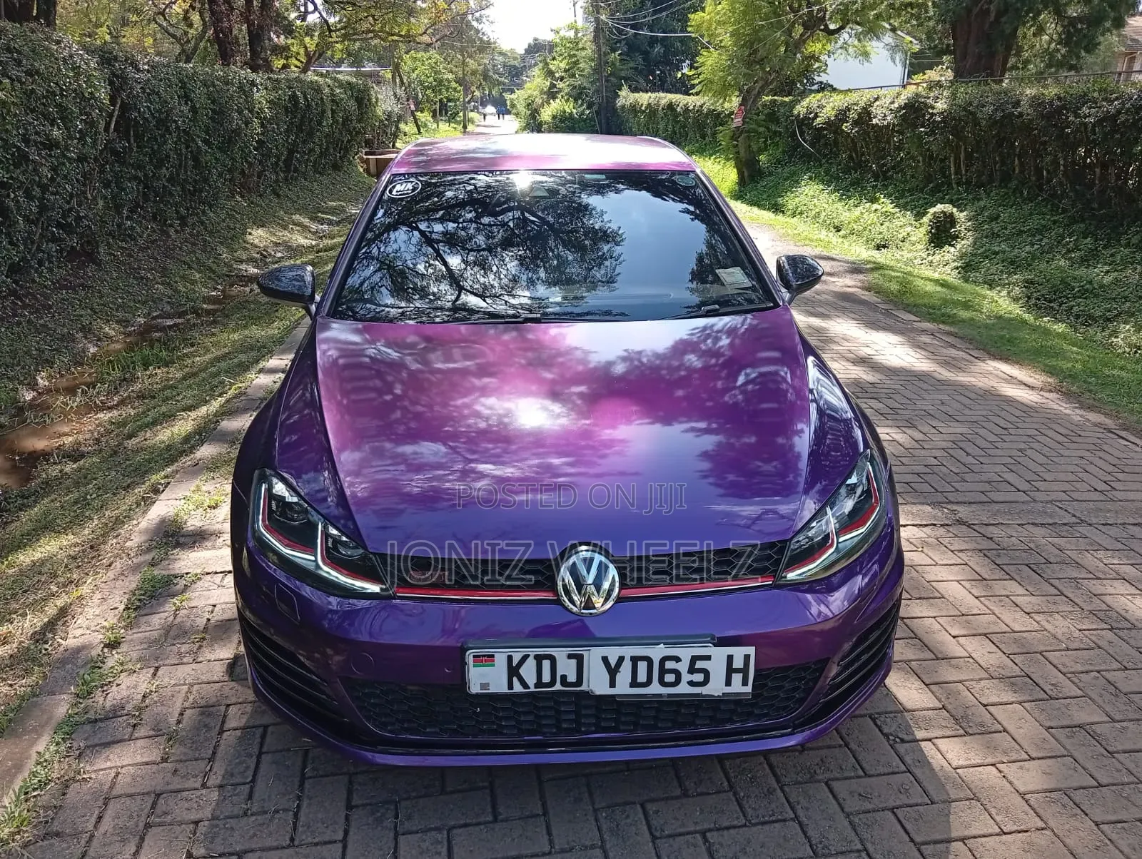 Volkswagen Golf 2015 Purple