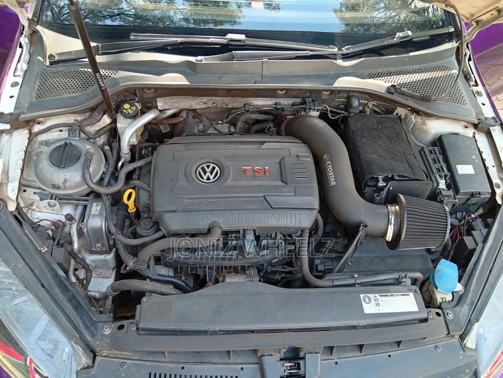Volkswagen Golf 2015 Purple