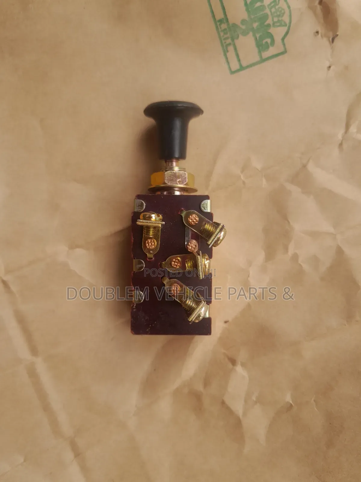 Headlight/Lamp Switch on/Off Push/Pull Double 2 Way for Automotive Use