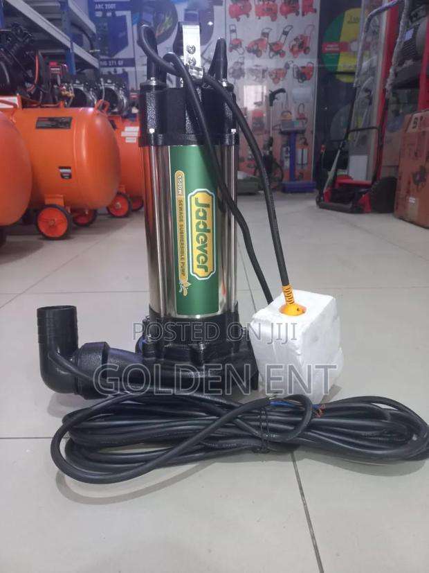 Jadever Sewage Pump 2.0hp/Submersible Pump 1500w