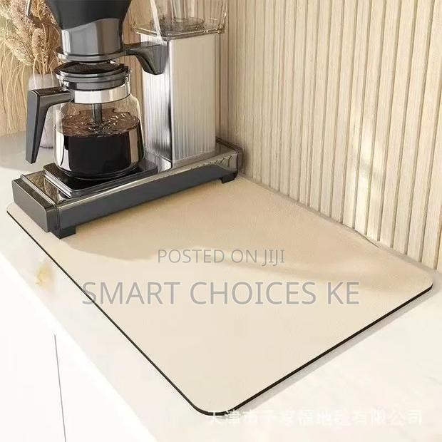 Super Absorbent Nonslip Dish Drain Mat /Dish Drying Mat - thumbnail 2