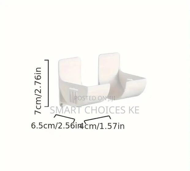 2pcs Non-Drilling Kitchen Storage Rack - thumbnail 3