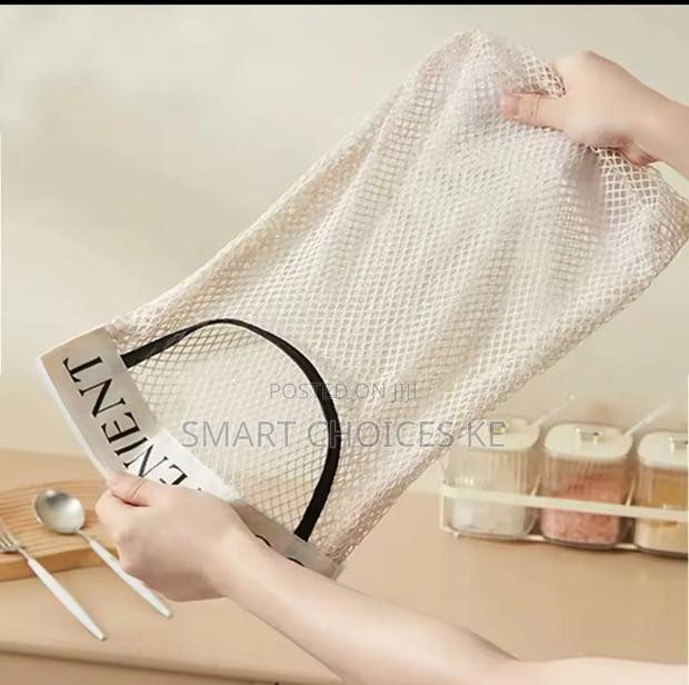 Mesh Hanging Storage Bags/Kitchen Garbage Bag Storage - thumbnail 2