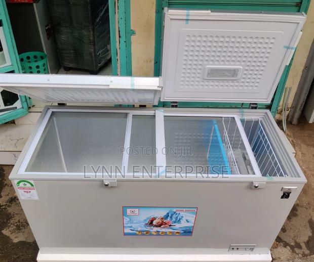 *Smartpro Freezer 500g Double Door 450l
