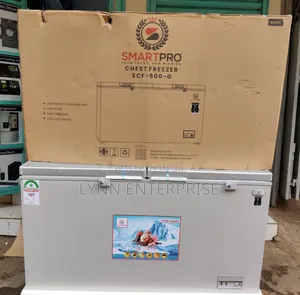 *Smartpro Freezer 500g Double Door 450litres.