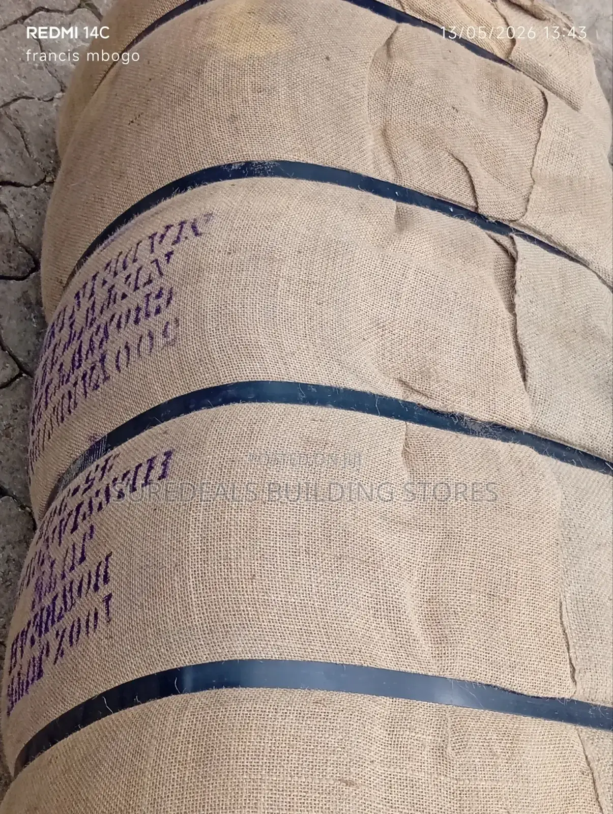 Heavy Duty Hessian Cloth Fabric