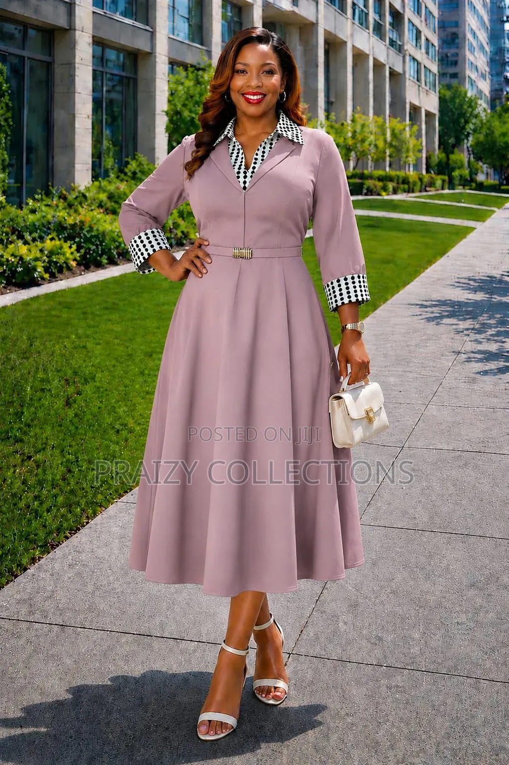 Elegant Maxi Skater Dress