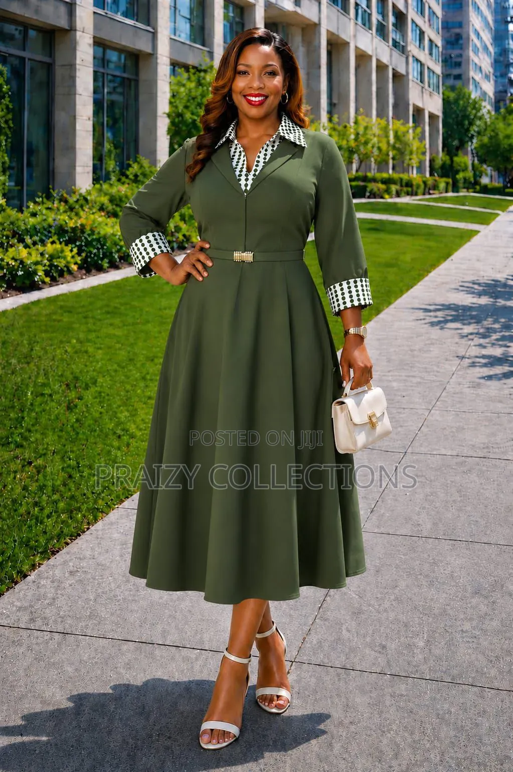 Elegant Maxi Skater Dress