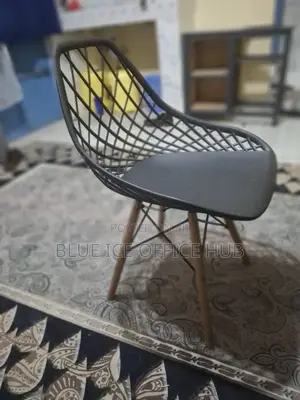 Black Mesh Eames Chairs
