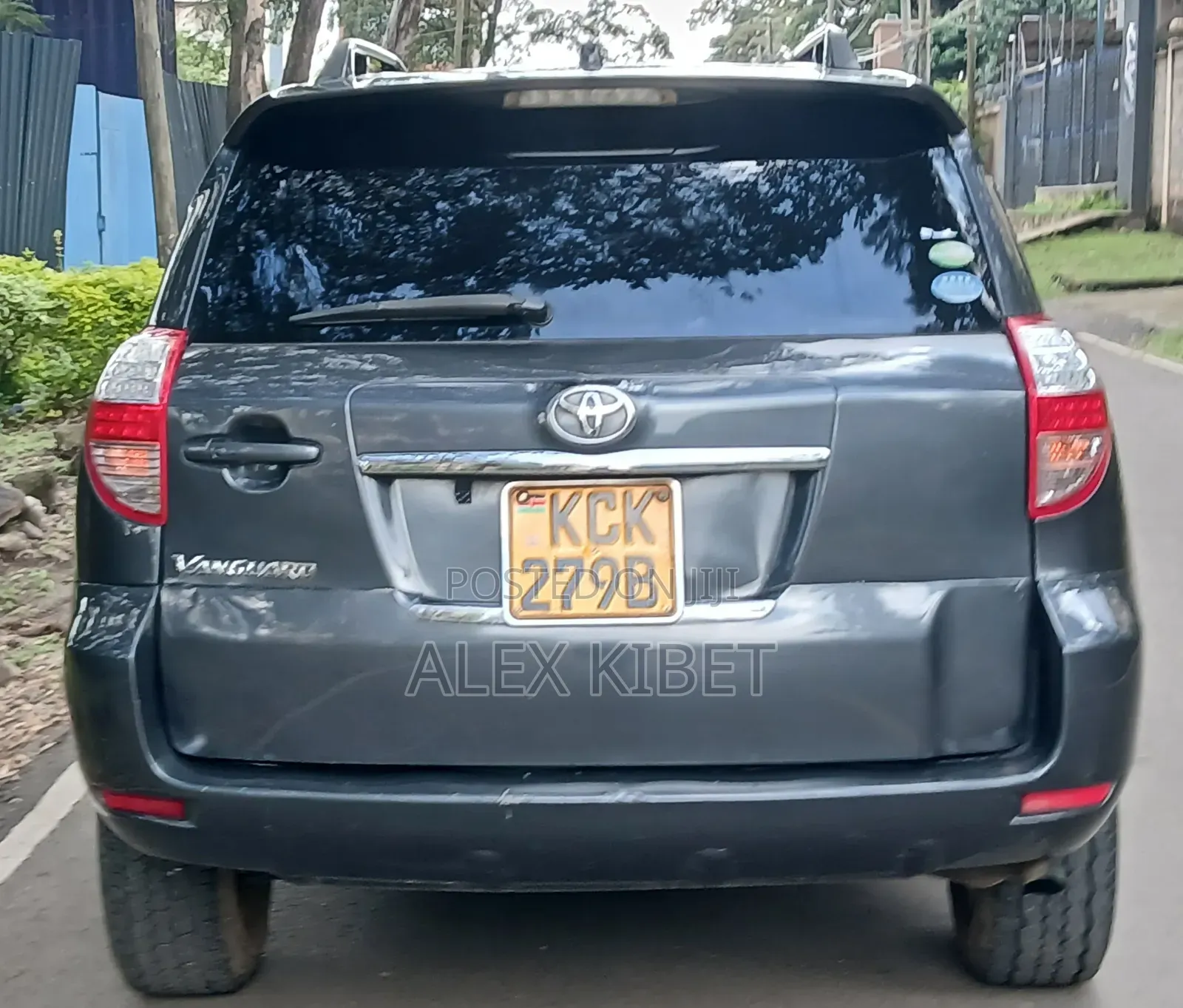 Toyota Vanguard 2009 Gray