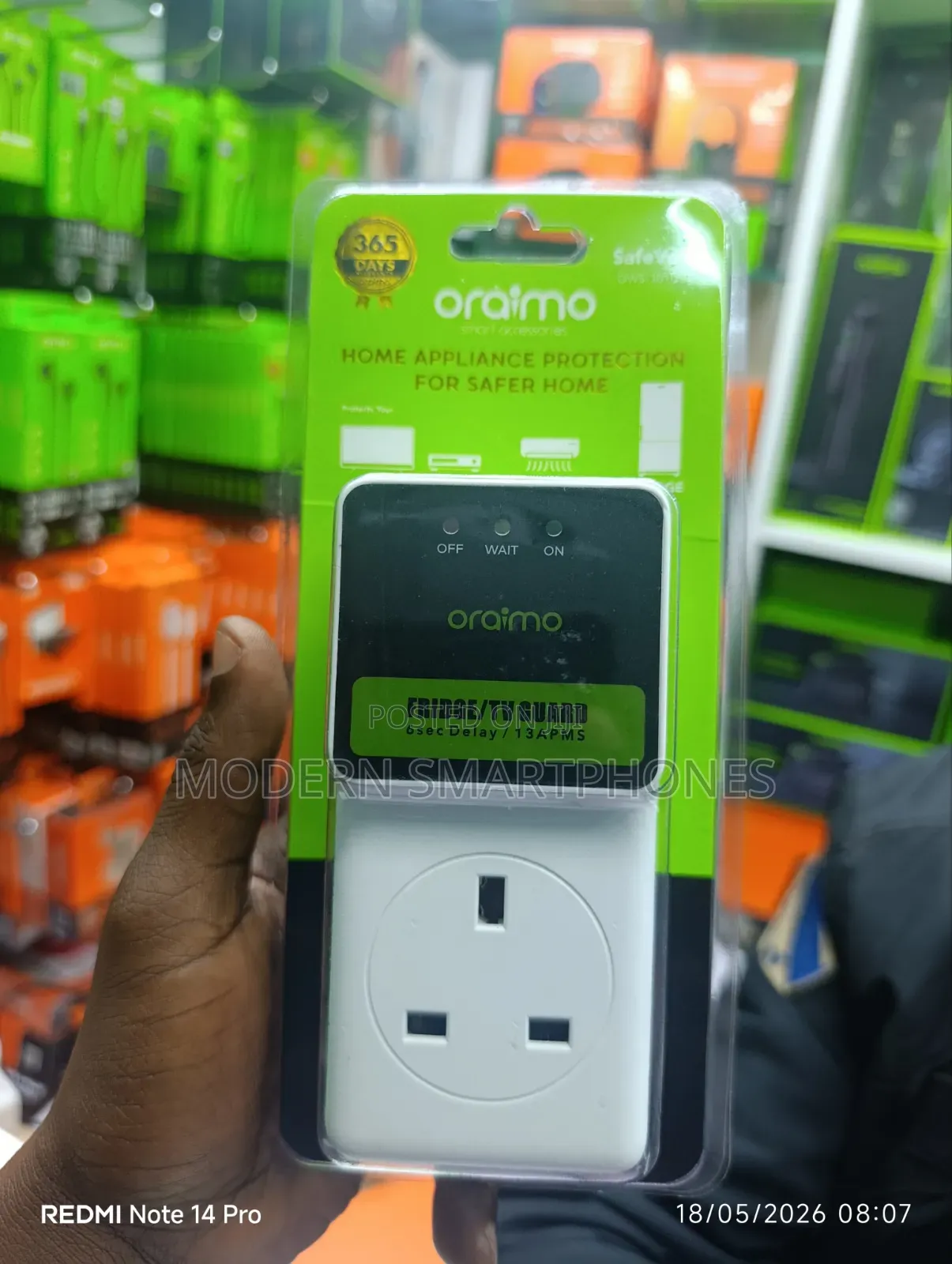 Oraimo Fridge / Tv Guard Home Appliances Protection