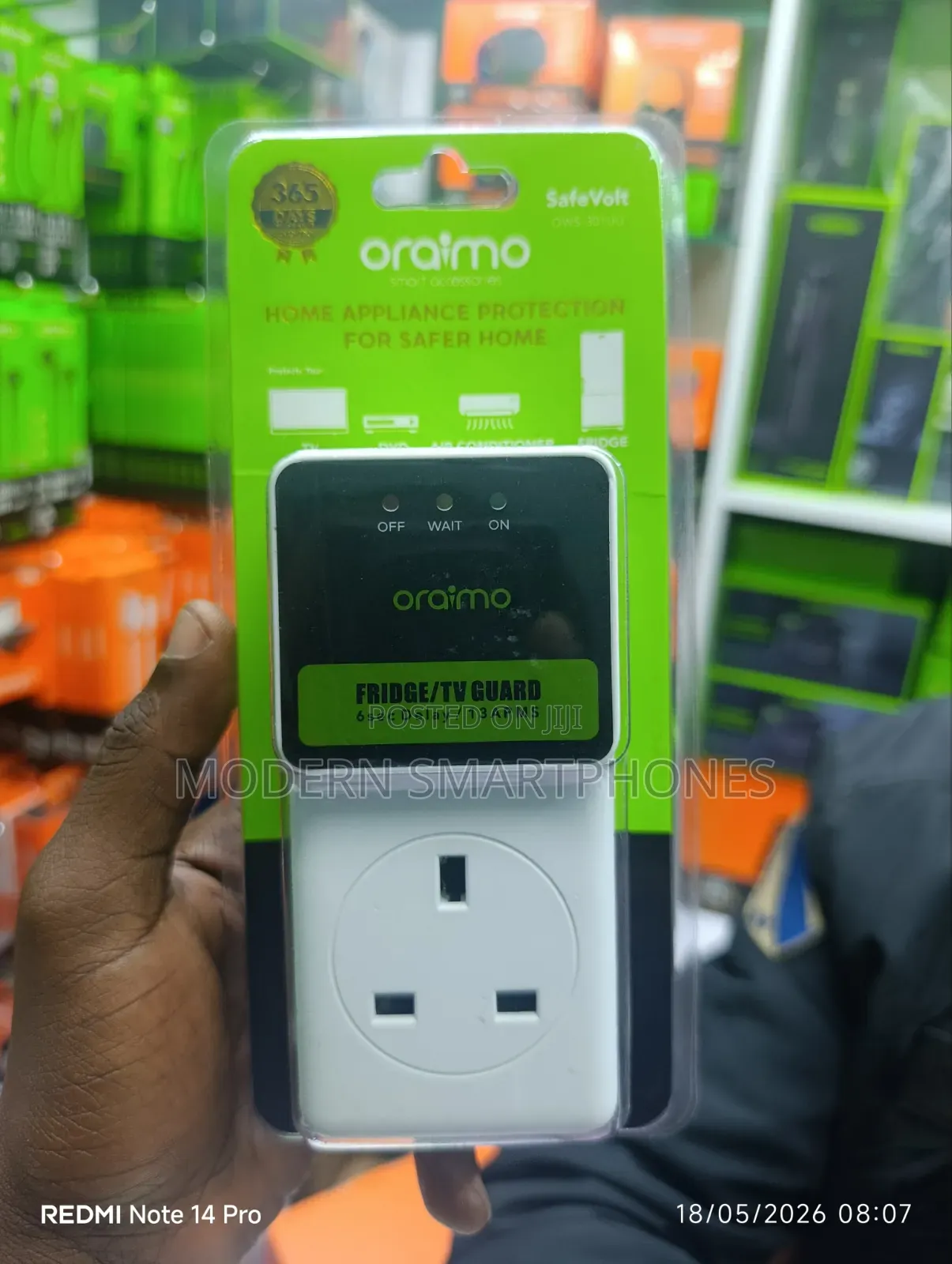 Oraimo Fridge / Tv Guard Home Appliances Protection