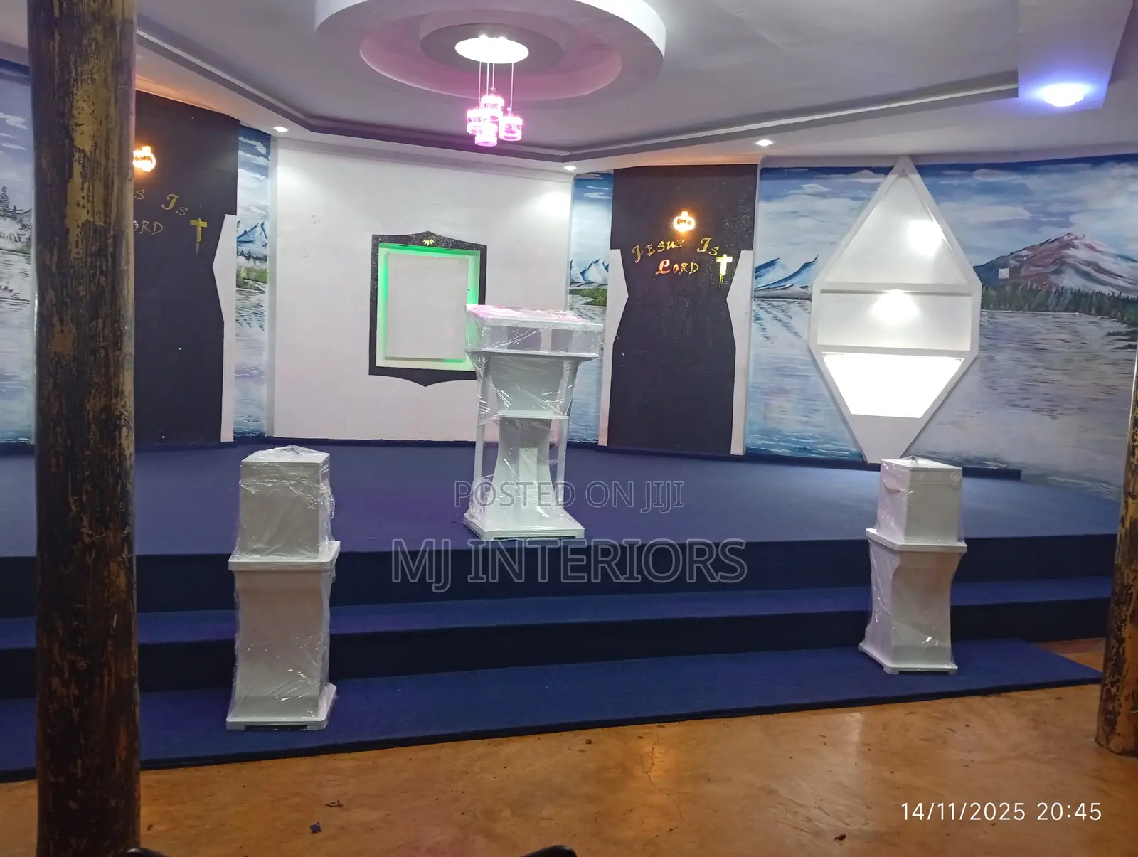 Wall to Wall Carpet Installation for Churches Available