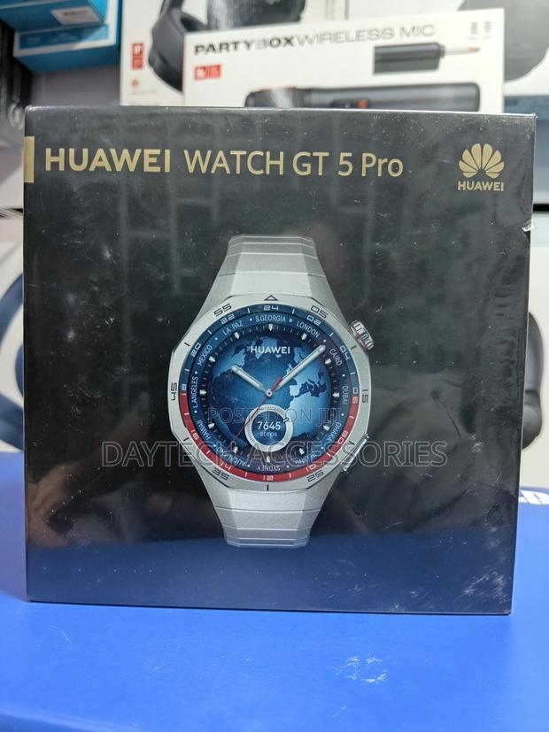 This Is a Huawei Watch Gt 5 Pro.