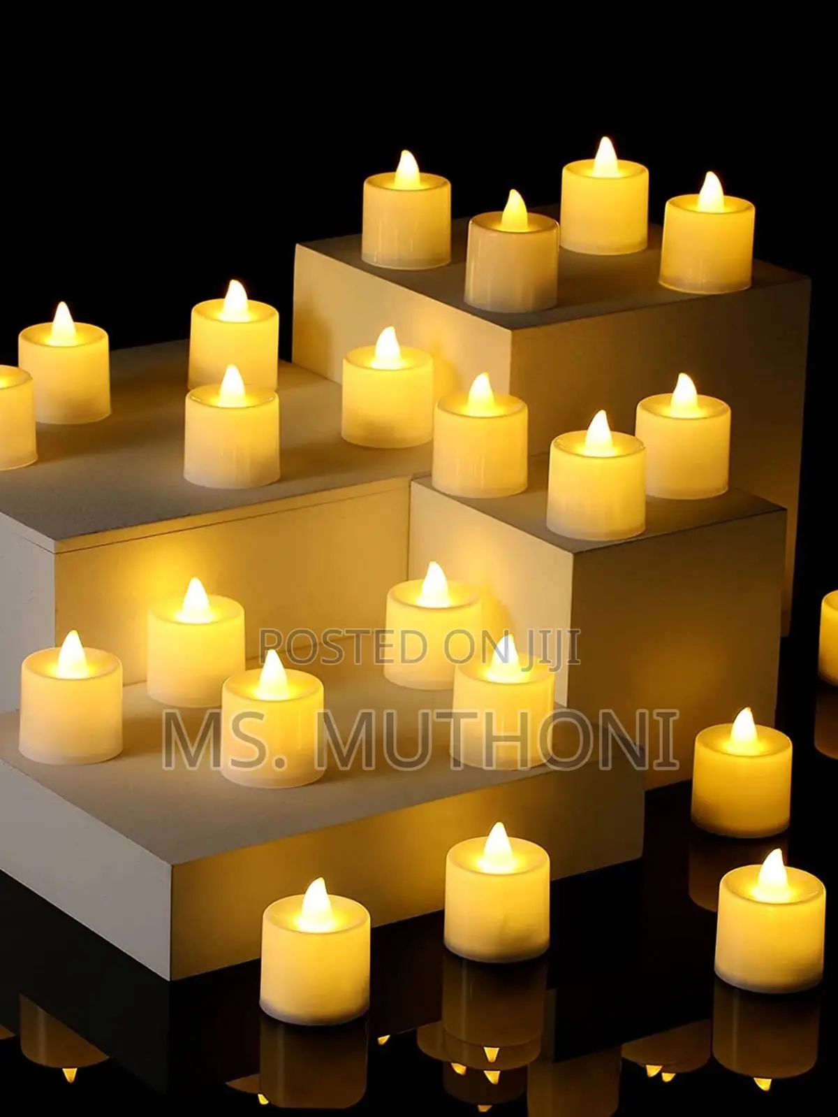 24 PCS Led Tea Light Candles Available*