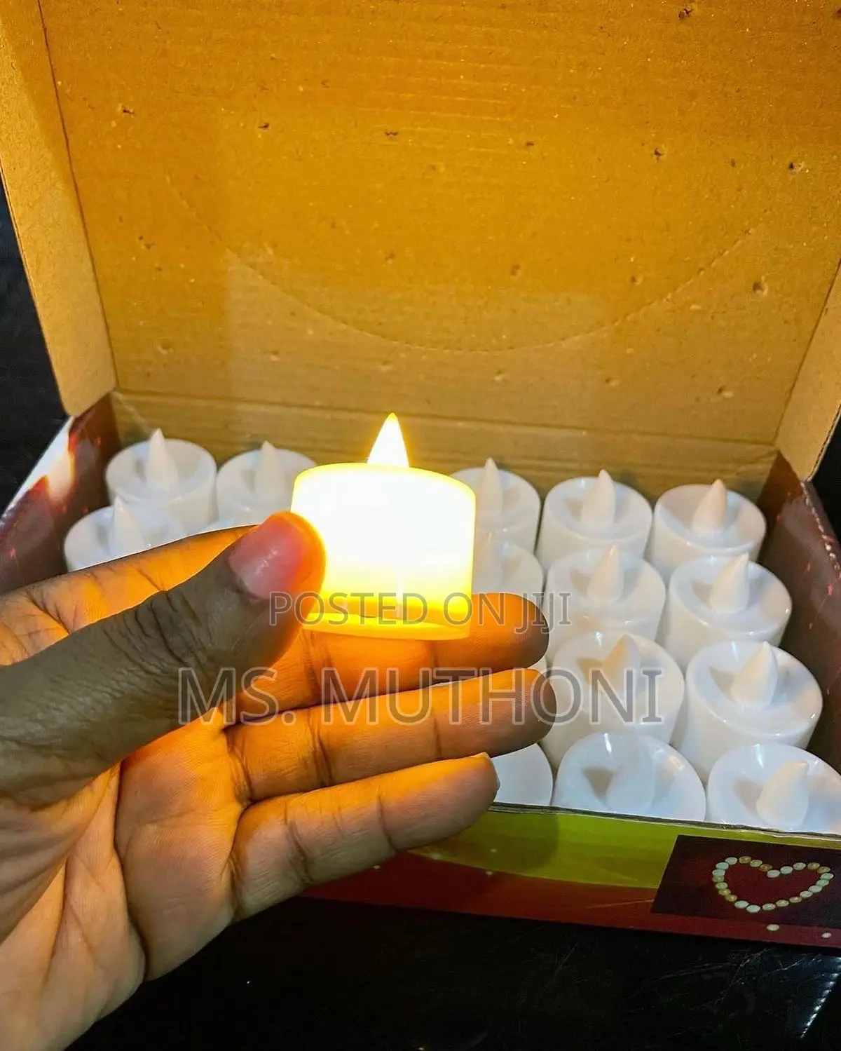 24 PCS Led Tea Light Candles Available*