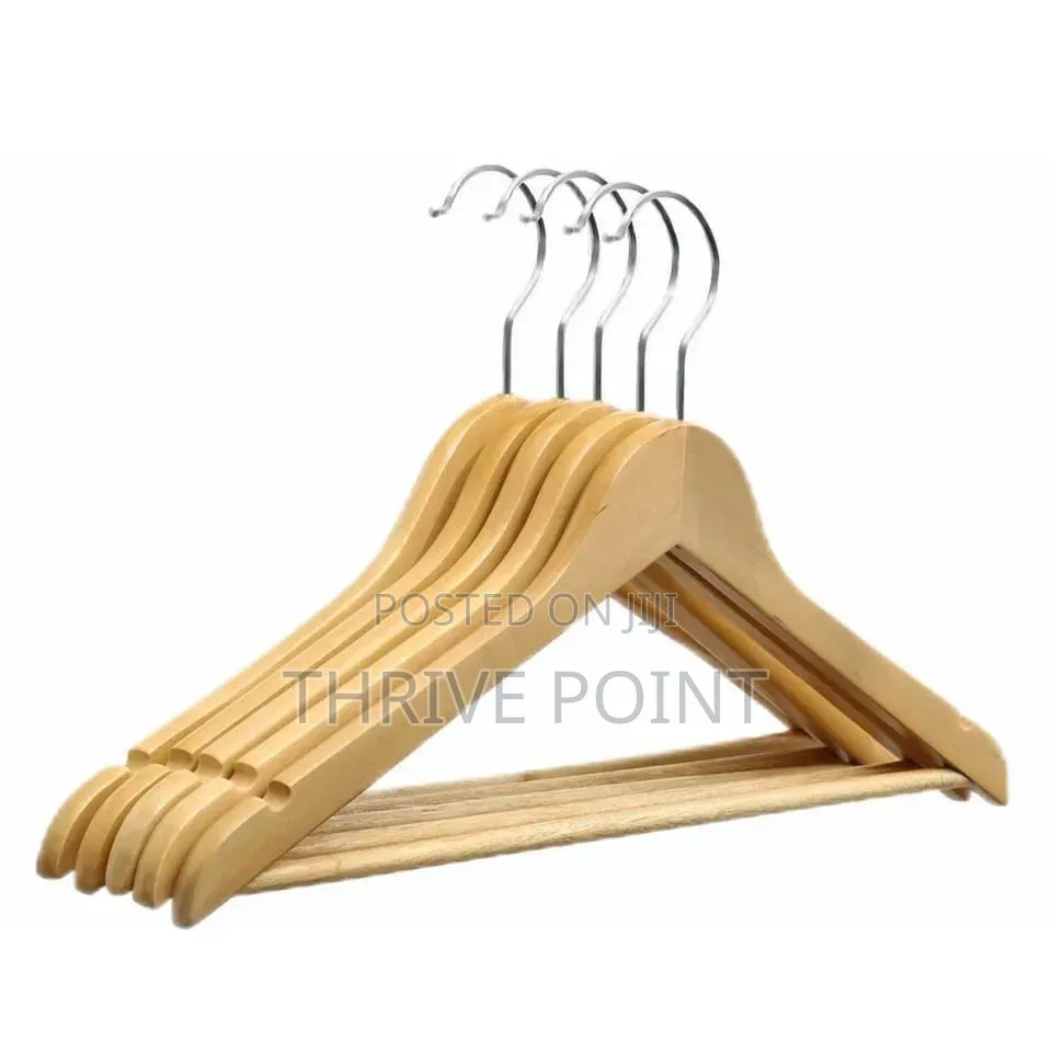 Wooden Hangers 5pcs