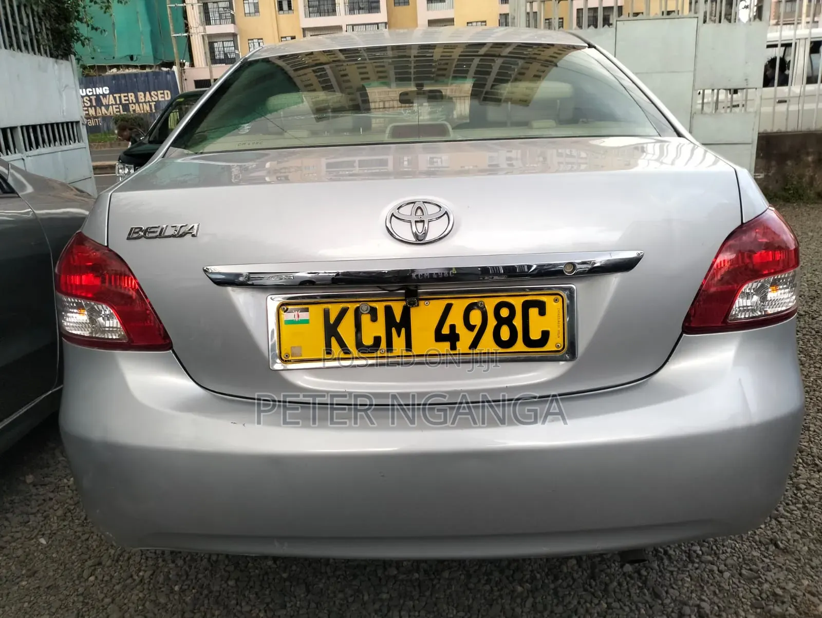 Toyota Belta 2010 Silver