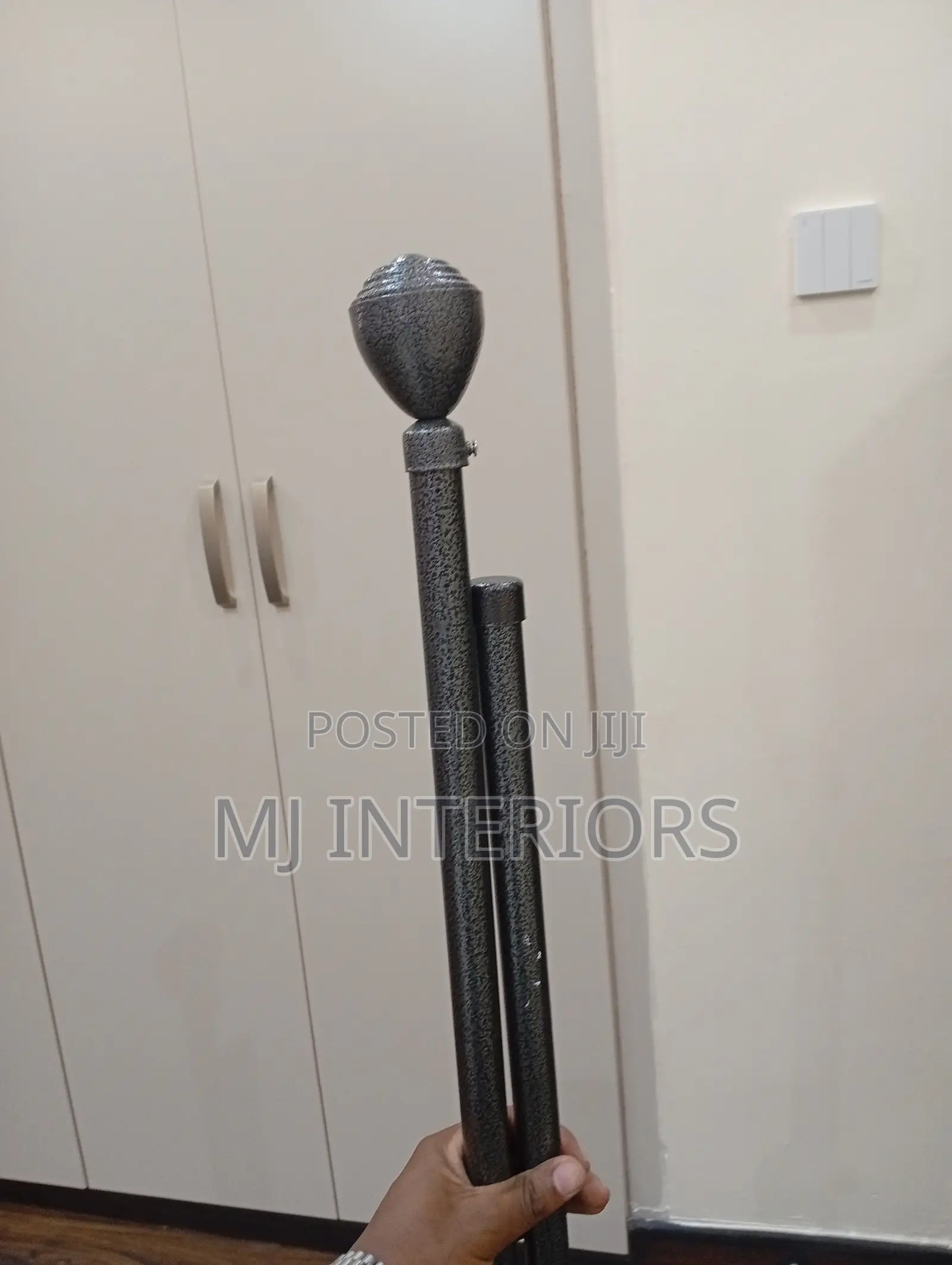 Strong Jua Kali Curtain Rods - Custom Sizes Available
