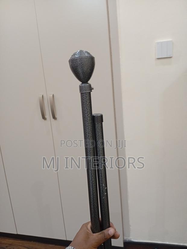 Strong Jua Kali Curtain Rods - Custom Sizes Available