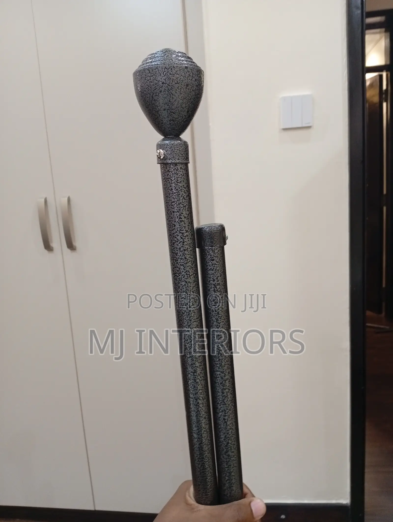 Jua Kali Double Curtain Rods 2m, 3m, 4m - Ready for Delivery