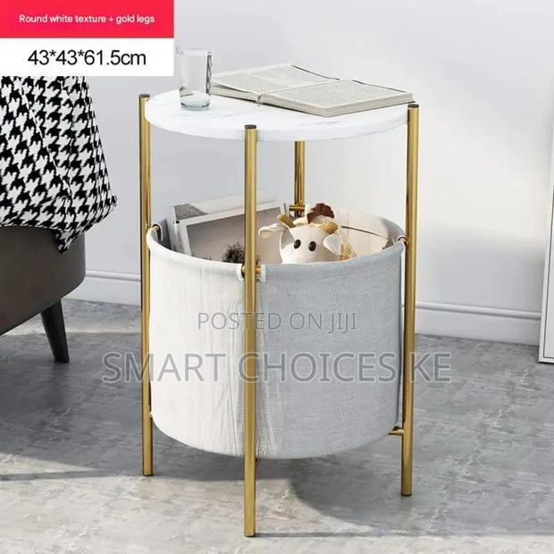 Modern Luxurious Side Table
Double Top Marble Effect Table