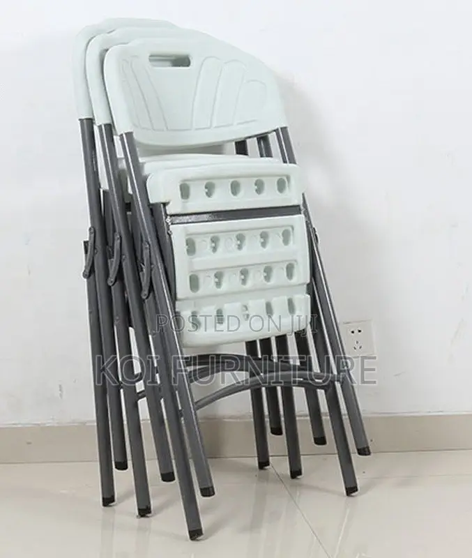 Office Chair : Gao05 Camping Foldable Chairs(White)