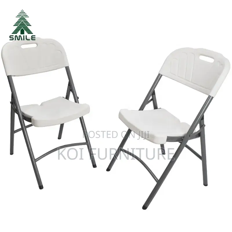 Office Chair : Gao05 Camping Foldable Chairs(White)