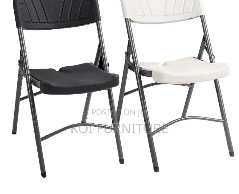 Office Chair : Gao05 Camping Foldable Chairs(White)