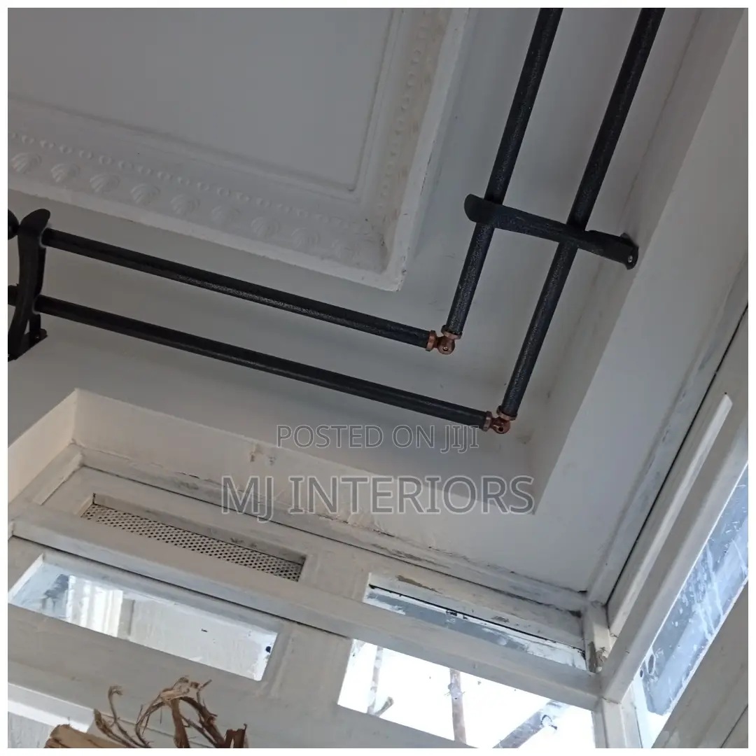 Jua Kali Curtain Rod Corner Joint- Powder Coated