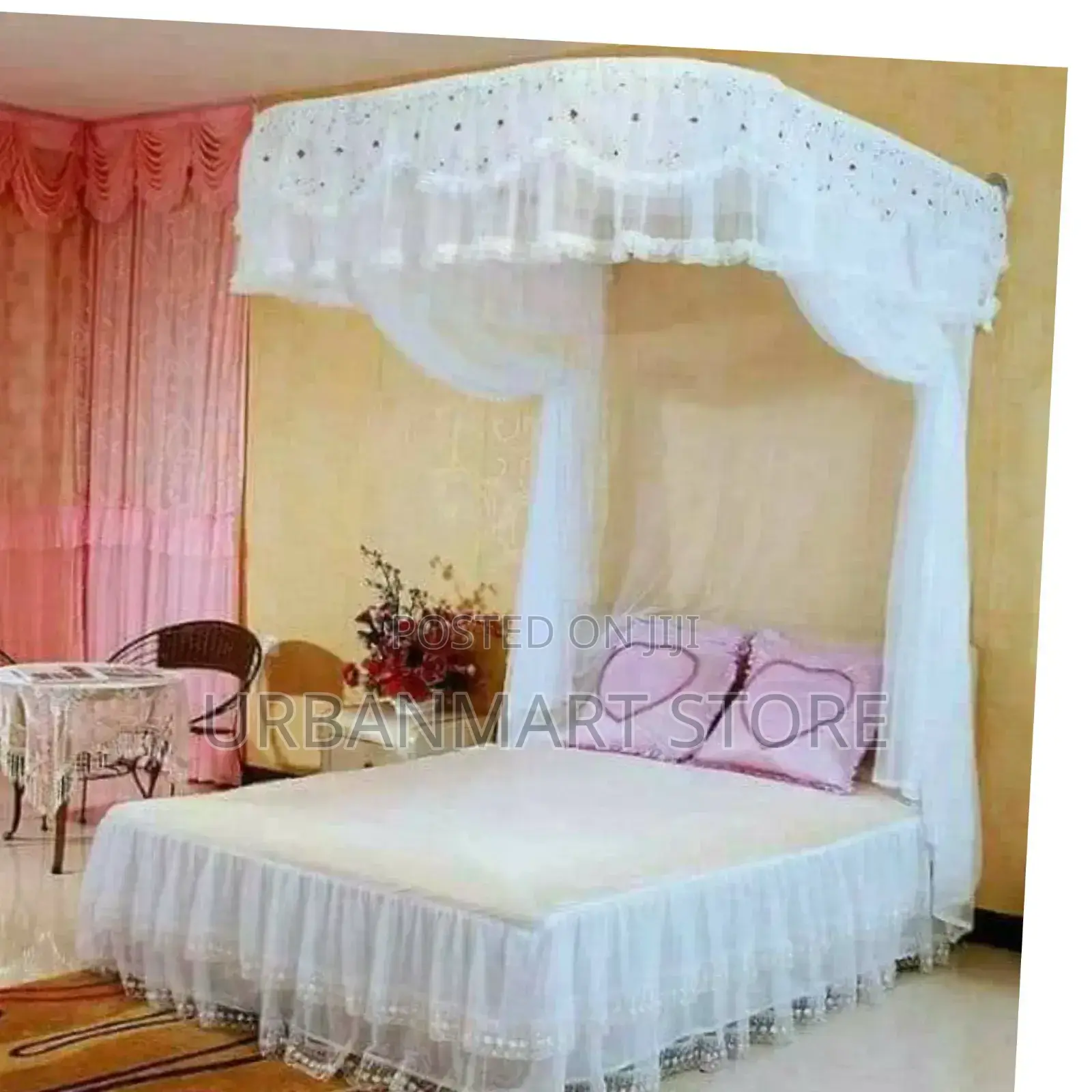Stylish 2 Stand Bedroom Mosquito Net 5x6