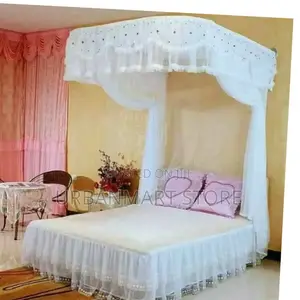 Stylish 2 Stand Bedroom Mosquito Net 5x6